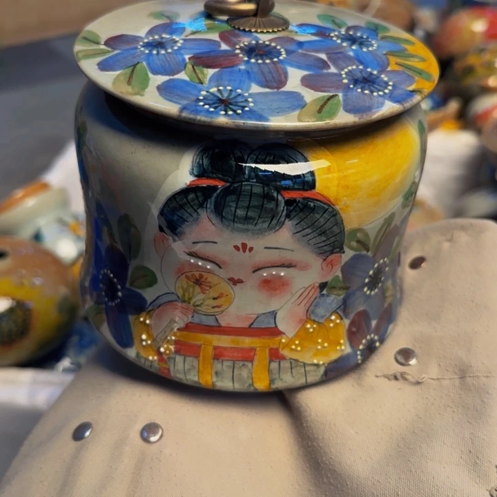 瓷片景德镇陶瓷手工手绘