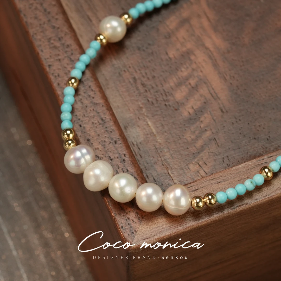 【小霞珠宝】松天然手链手工气质轻奢时尚百搭 WE394