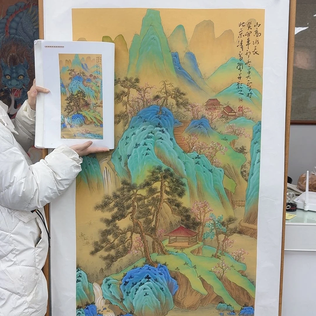 国画多次参加国内外