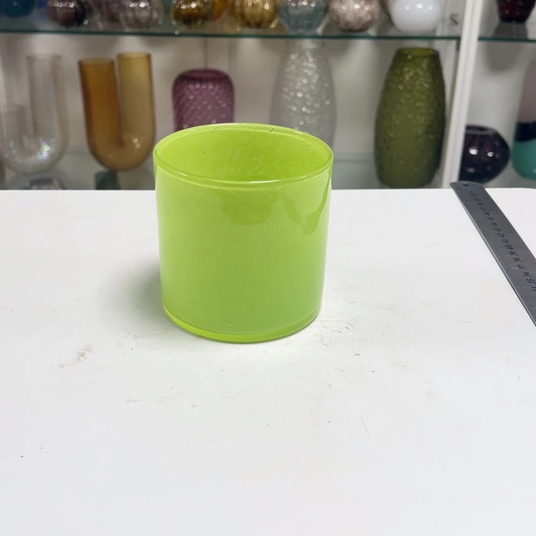 绿色蜡杯高度10微瑕