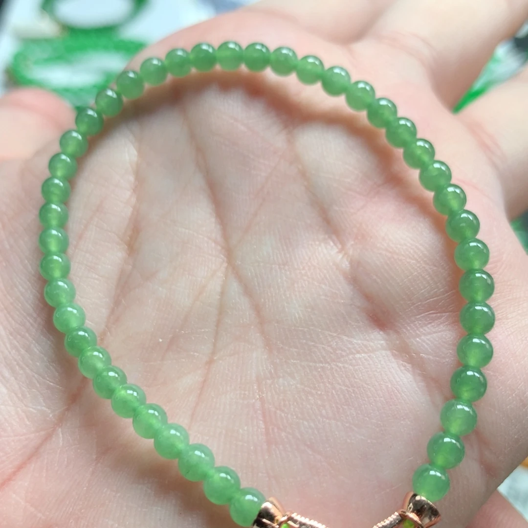 翡翠未镶嵌手链翡翠