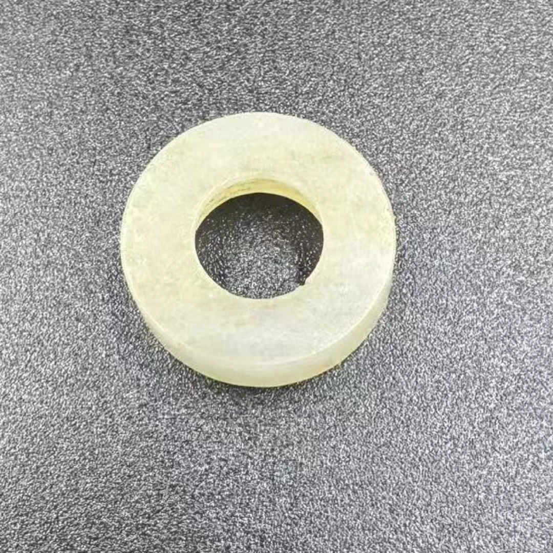 明代和田玉雕素环