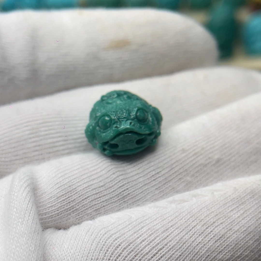 绿松石未镶嵌颈饰卡15-17.5-9.6