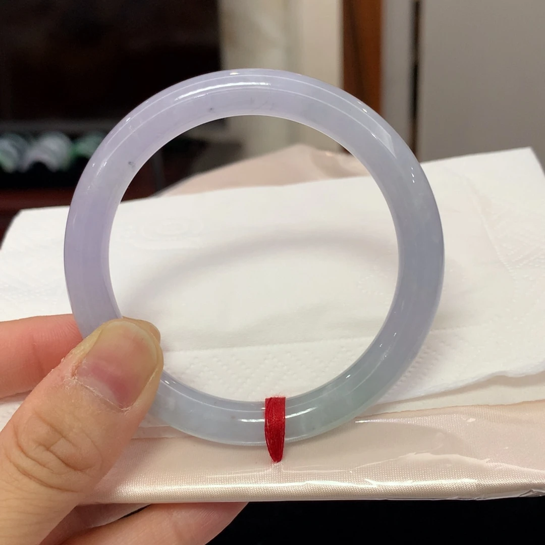 未镶嵌手镯翡翠（3天鉴赏期）未镶嵌圈口55.7