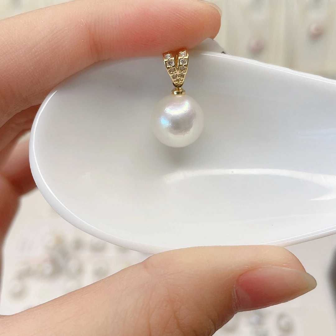 淡水珍珠合金吊坠(赠链)