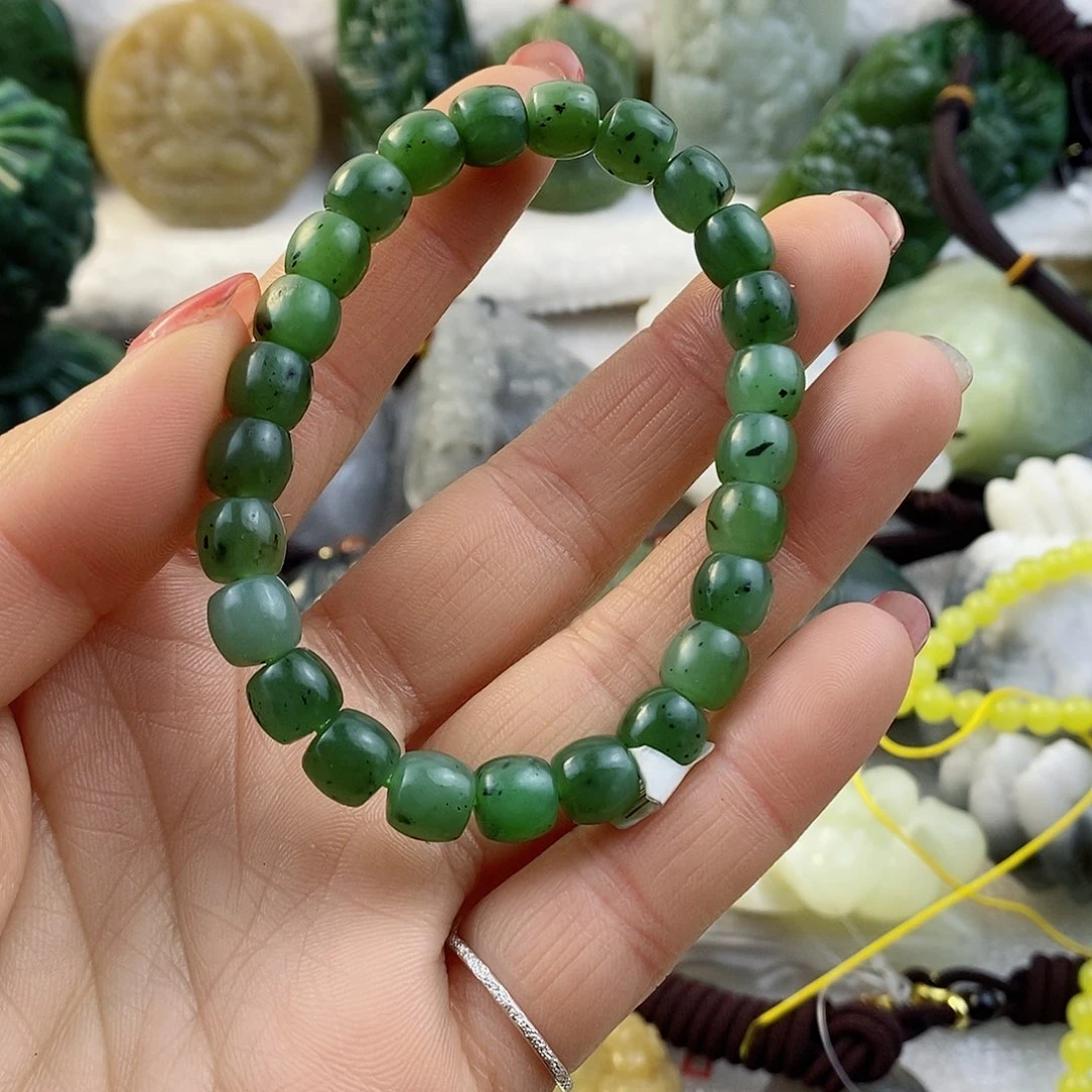 和田玉（糖玉）颈饰未镶嵌