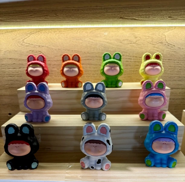 蛇来运转限定李四树脂实心一套10个