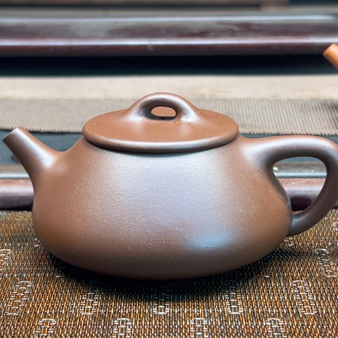 蓝***灵紫砂茶壶原矿紫砂