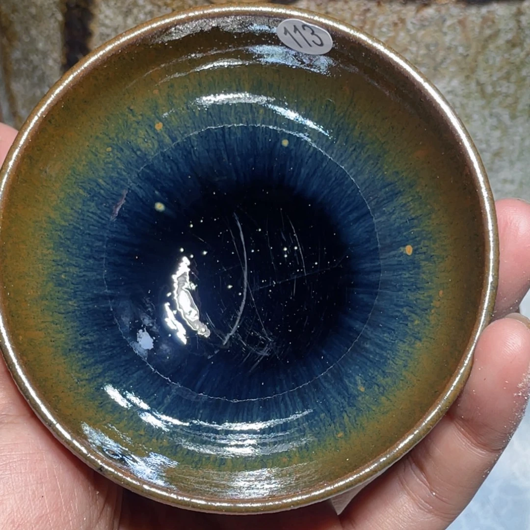 茶盏龙窑柴烧建盏113