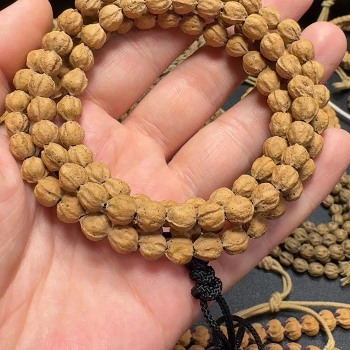 吊坠柏香籽/百香籽原桩莲花桩百香籽长串