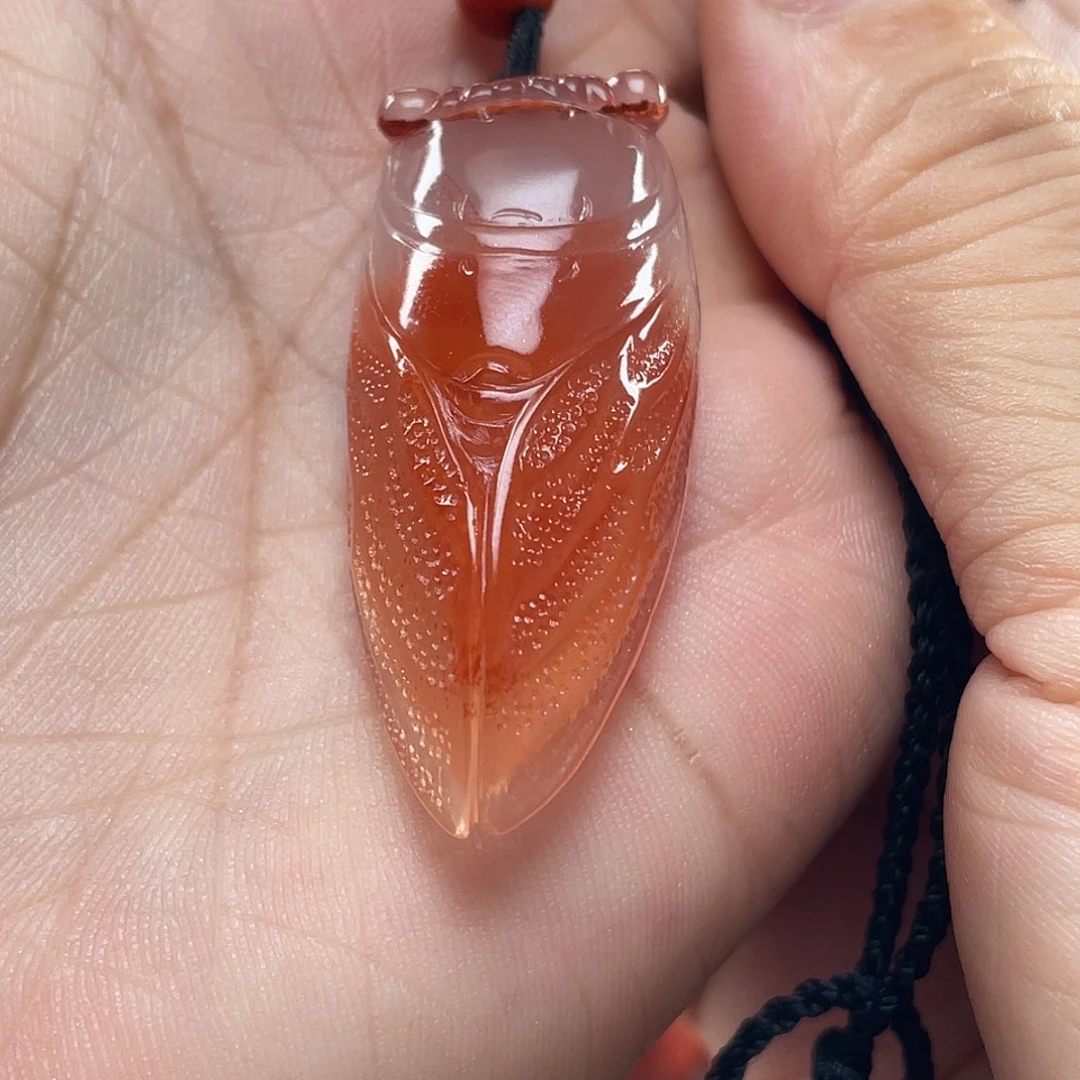 南红玛瑙未镶嵌颈饰