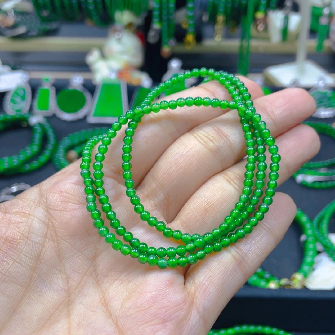 颈饰未镶嵌翡翠项链3