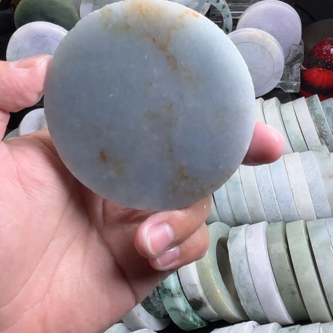 2***叔定制翡翠未镶嵌翡翠手镯定制