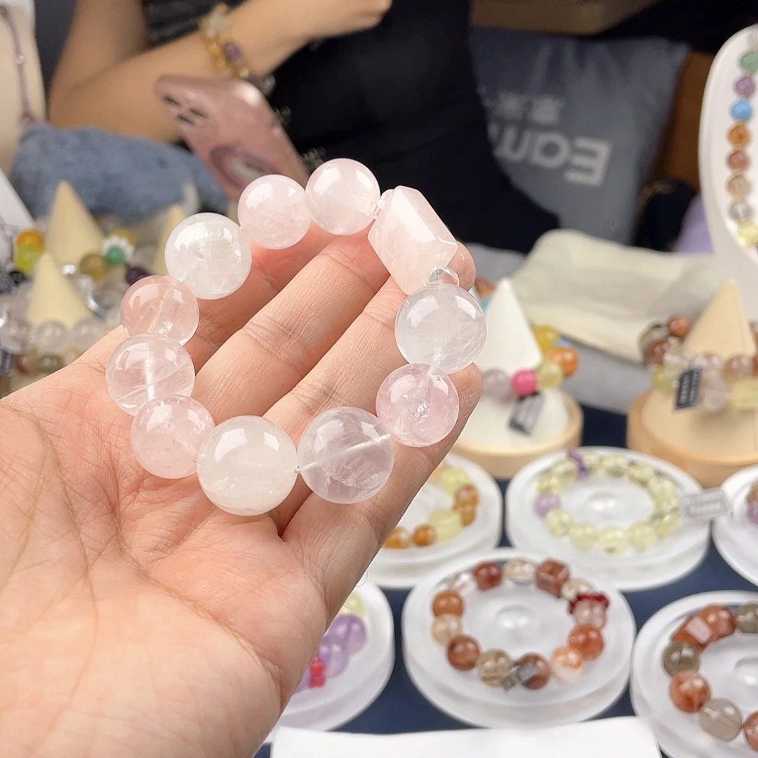 银S925镀金镶嵌手链水晶