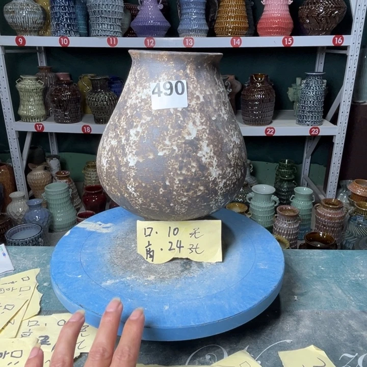 陶景德镇陶瓷花盆花器490