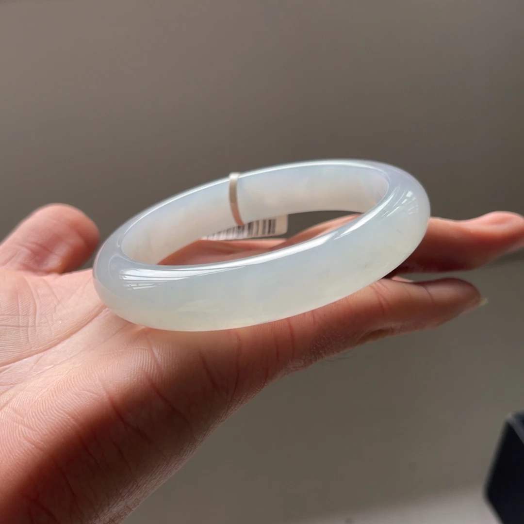 翡翠未镶嵌手镯59.4圈三天鉴赏期