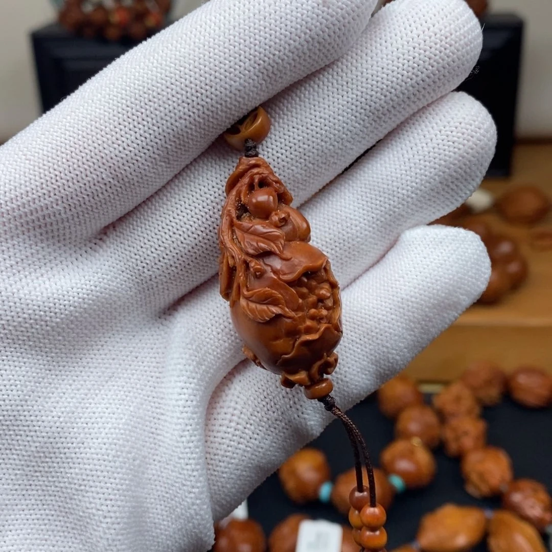 吊坠橄榄核许忠英老师多子多福