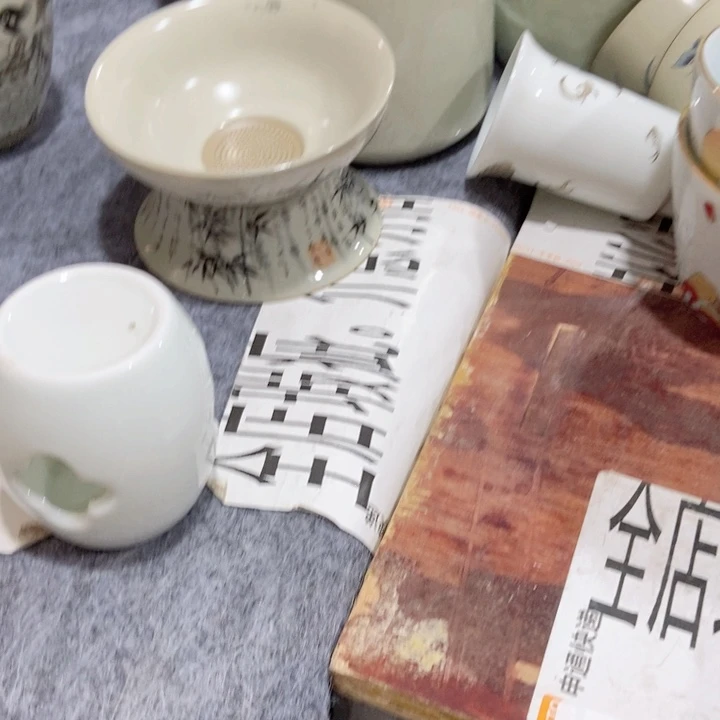 摆件茶具微瑕，介意勿拍