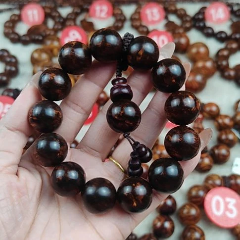 小***奇手串/手链黄花梨/降香黄檀海南黄花梨紫油梨1.8