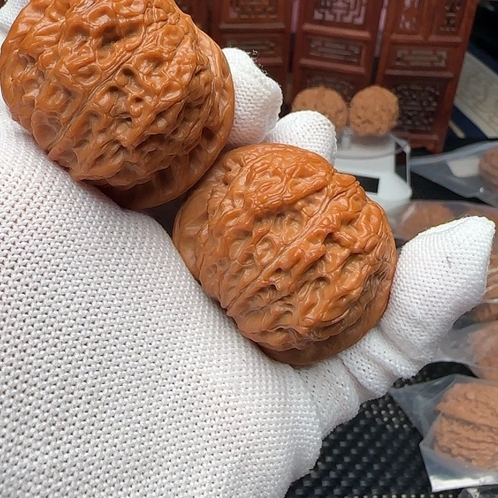 吊坠文玩核桃血麒麟44微蹭尖福利