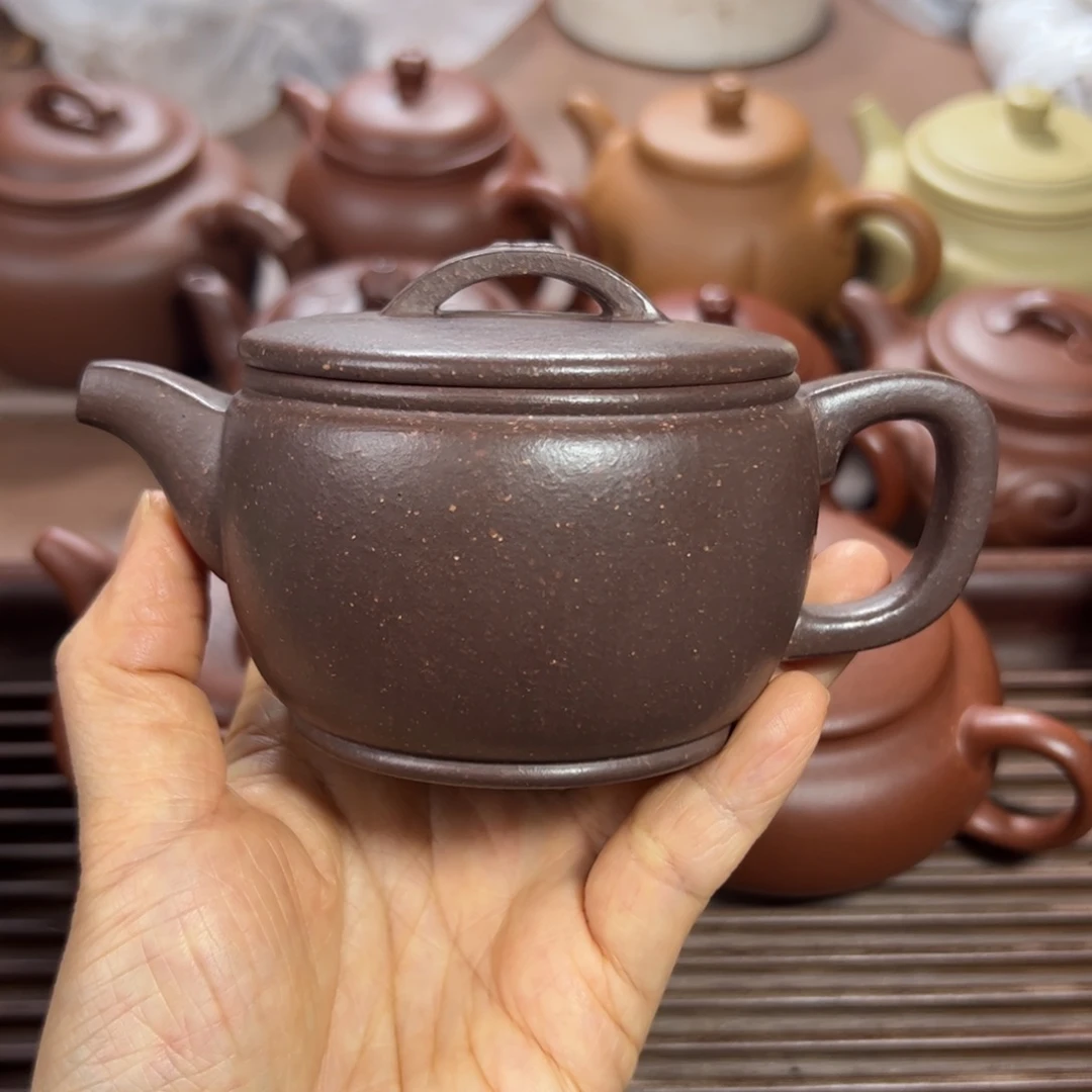 紫泥茶壶汉瓦 180cc