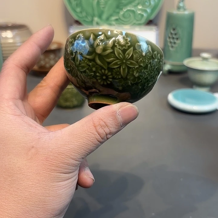 瓷片龙泉青瓷福利青瓷