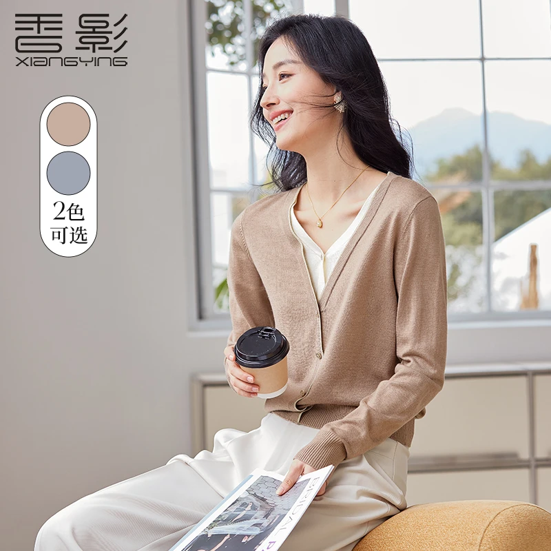 N741804毛衣 香影休闲白搭时尚显瘦春新款毛衣