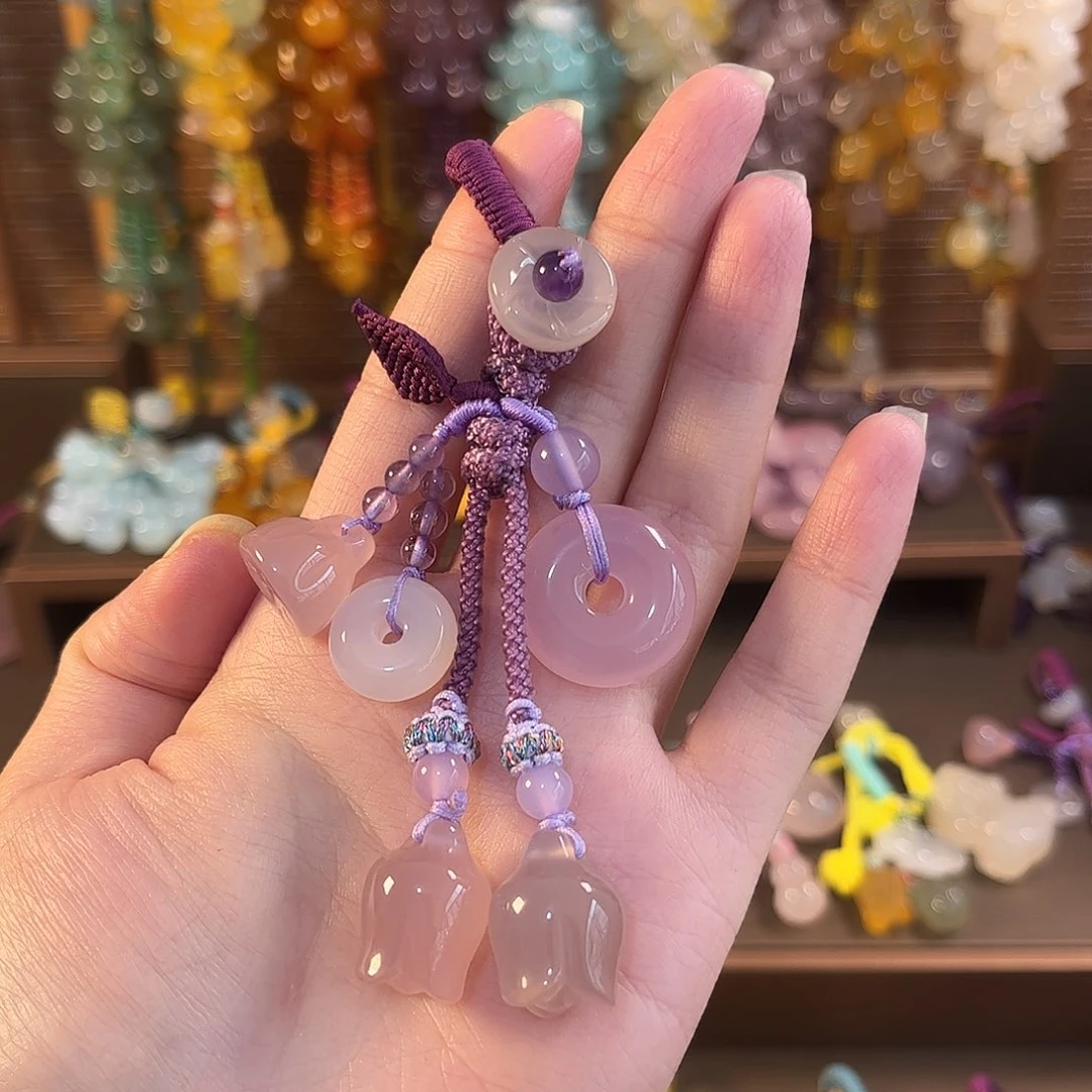 玛瑙/玉髓未镶嵌车挂