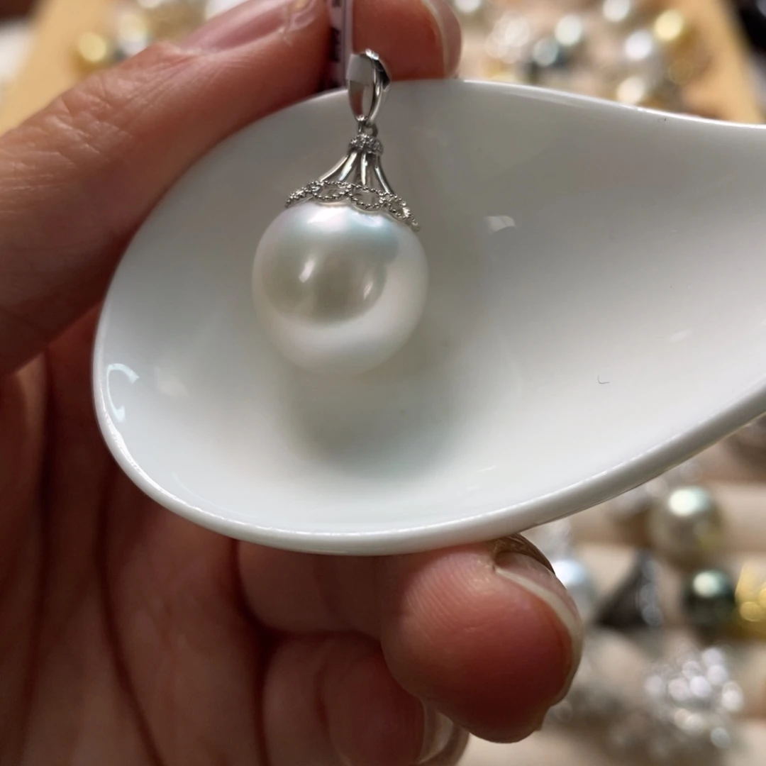 海水珍珠颈饰未镶嵌