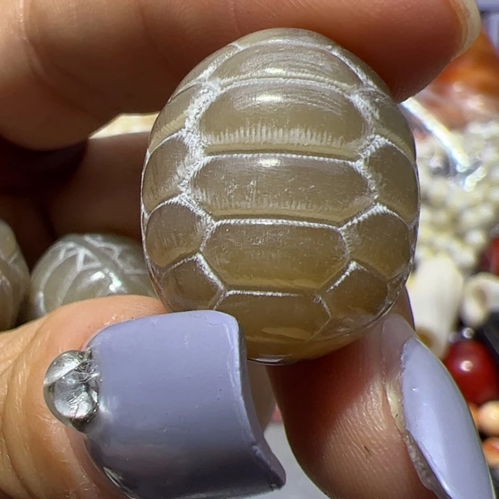 大果紫檀（缅甸花梨）射白富甲单珠