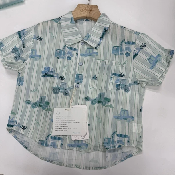 G Z 【4003】挖掘机衬衫