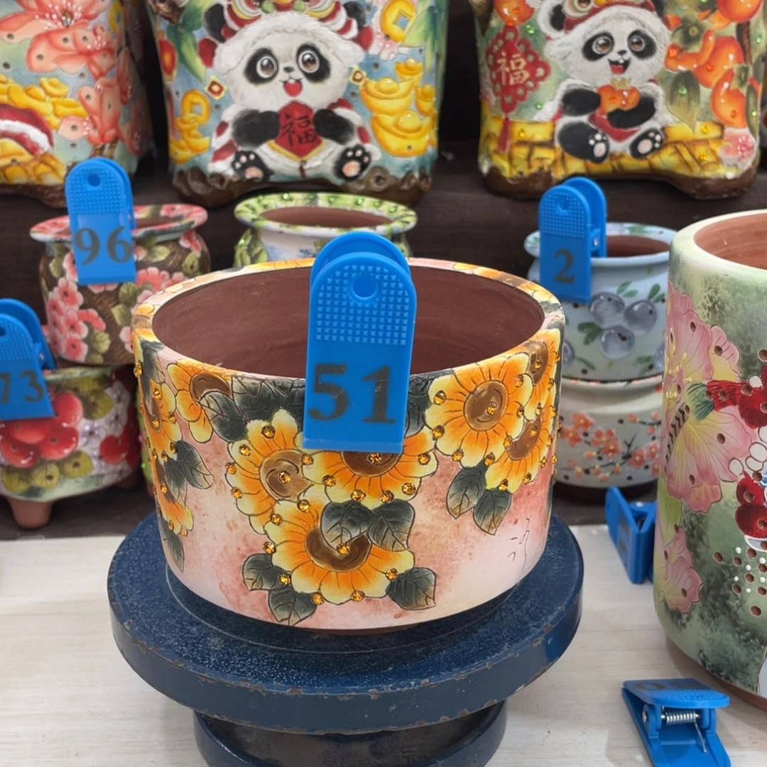 红陶多肉花盆特价微瑕