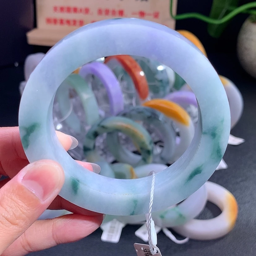 【闪购商品】未镶嵌翡翠手镯定制翡翠