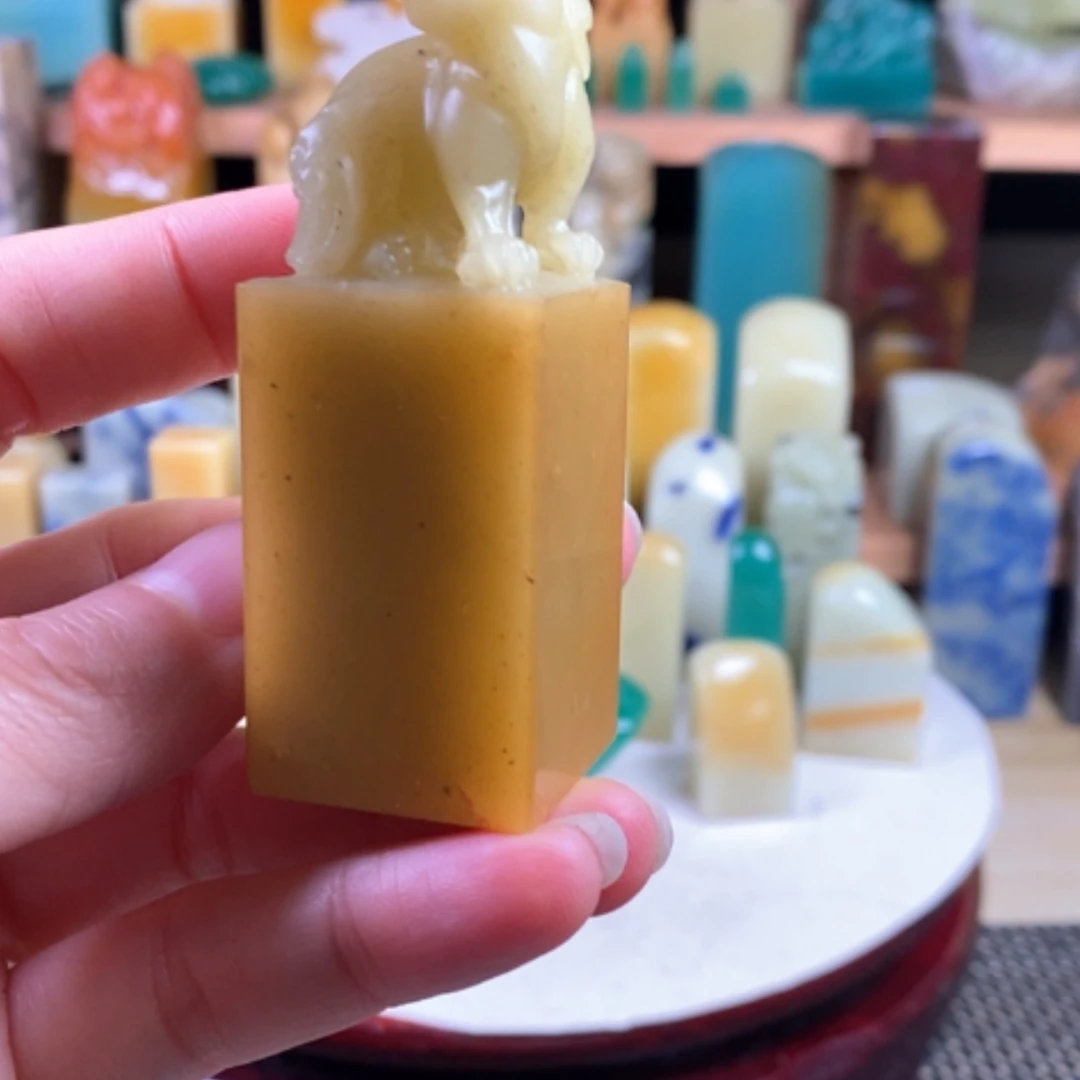 【闪购商品】青田石封门菜花黄……