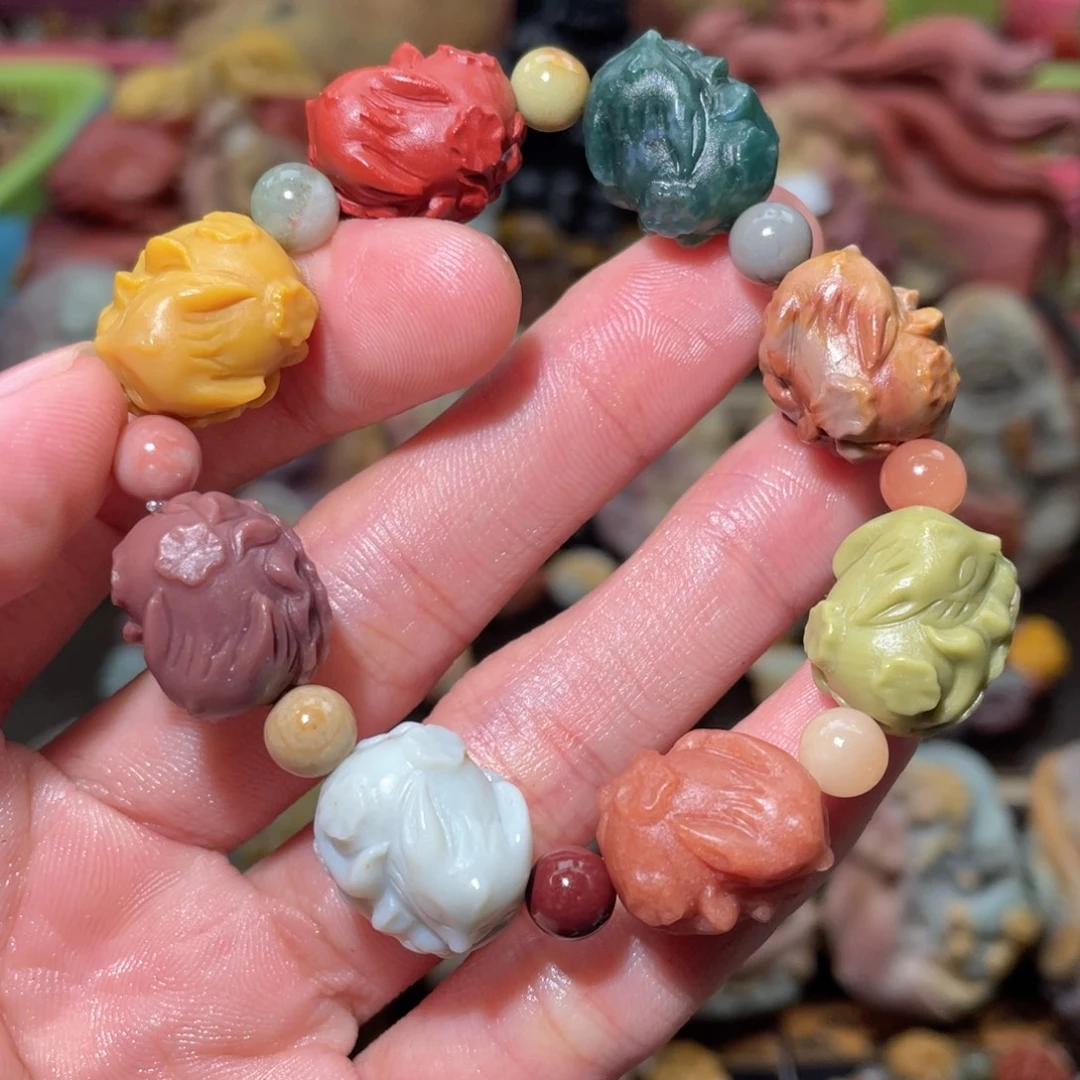 石英质玉未镶嵌手链