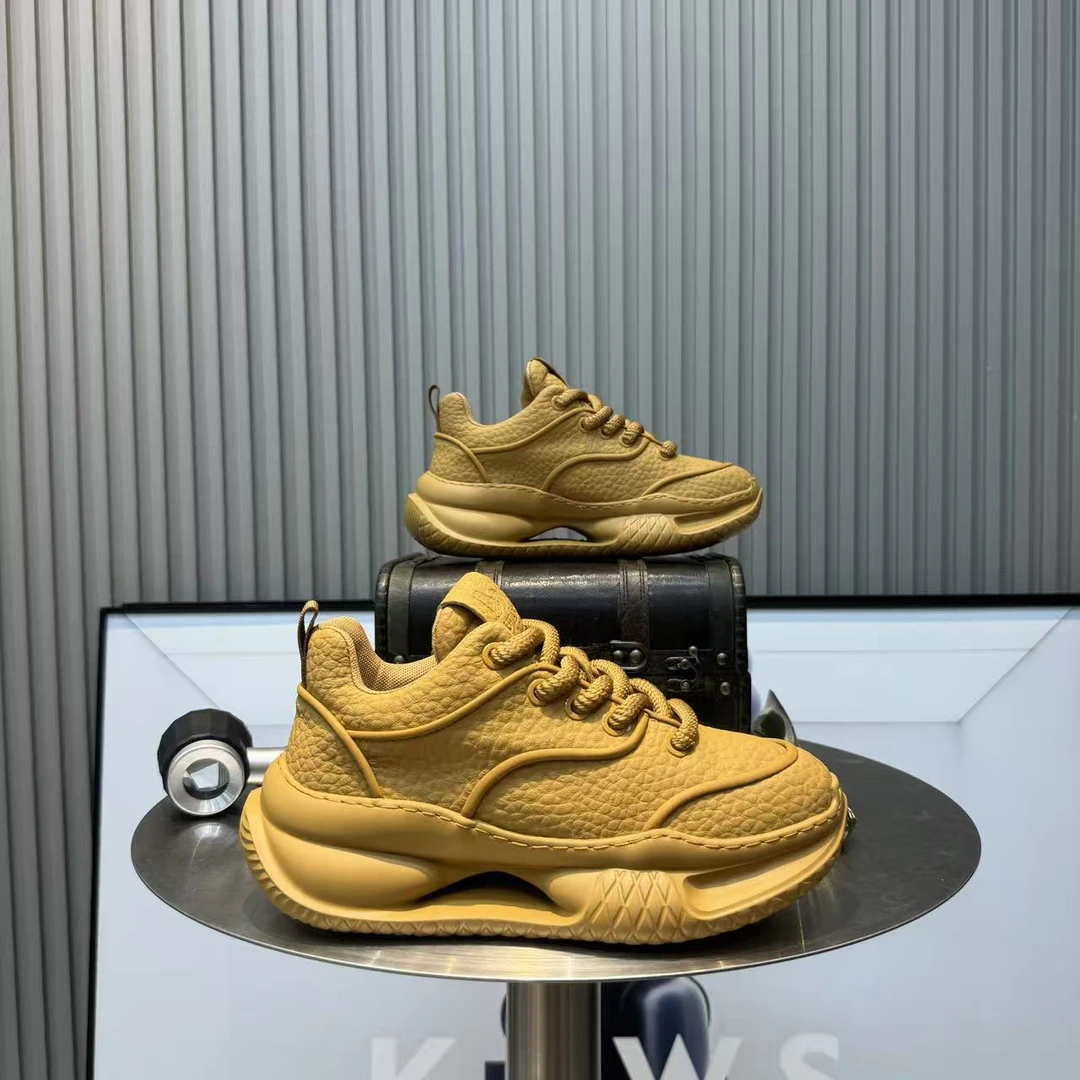 鞋子厚底男士秋季运动鞋时尚老爹鞋百搭休闲鞋潮流潮鞋男鞋新款