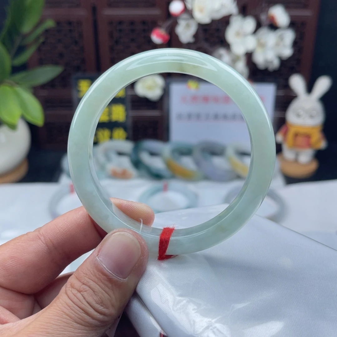 翡翠未镶嵌把件58正圈