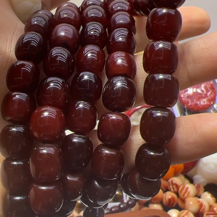 大果紫檀（缅甸花梨）10/10麝红脖挂福利