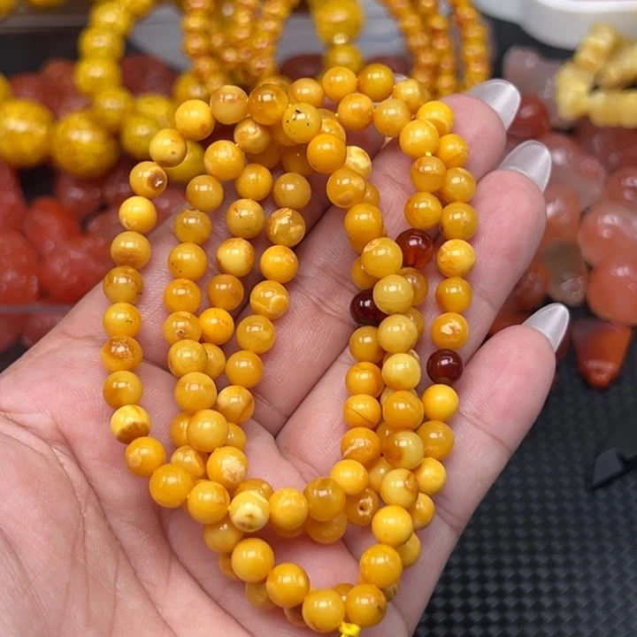 手链琥珀未镶嵌多样性