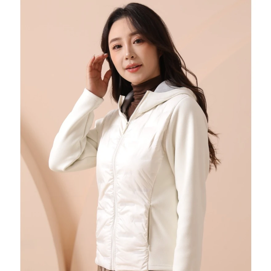 2024秋冬新款！羊绒蚕丝蛋白+石墨烯黑金！泡芙轻柔羽绒服Y3056