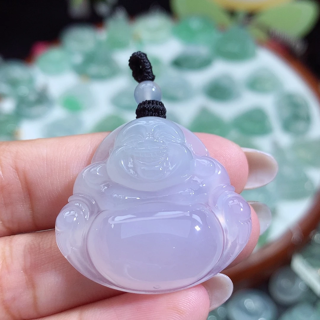 颈饰未镶嵌翡翠佛公