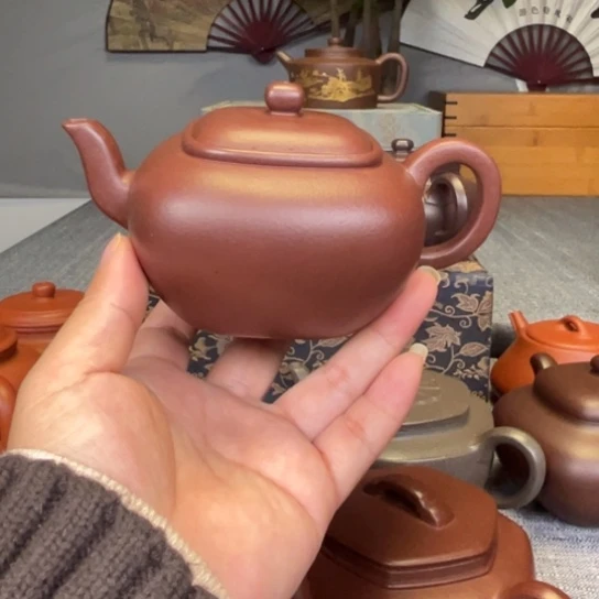 溜***达紫砂茶壶宜兴紫砂