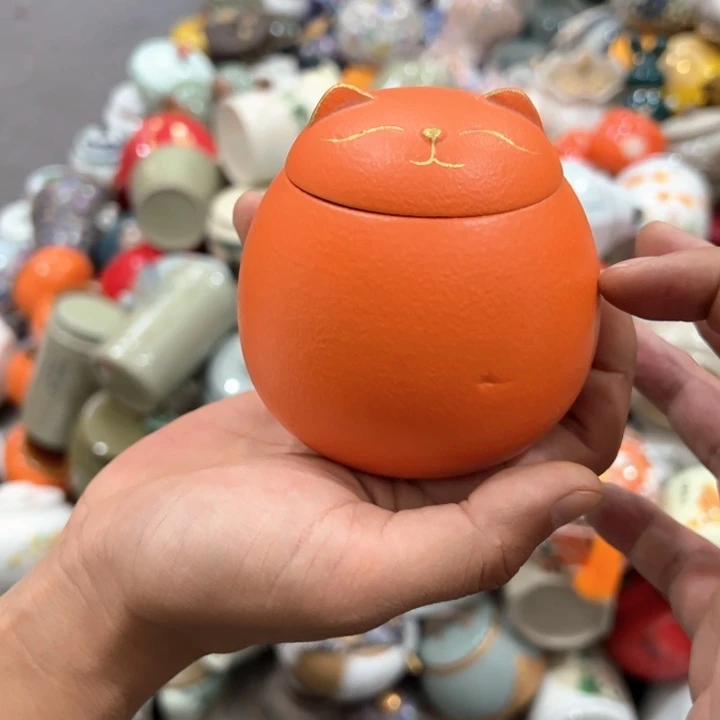 瑕疵福利品陶瓷茶叶罐