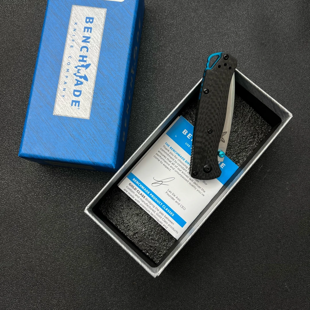 蝴蝶533碳纤维手柄s90v刀身高硬度户外便携多功能家用手工折叠刀