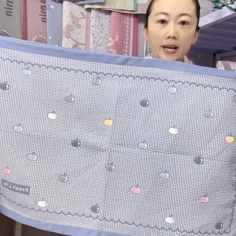 棉特价蓝色小苹果