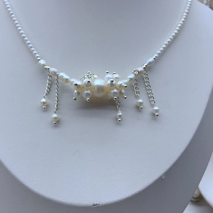 淡水珍珠颈饰未镶嵌