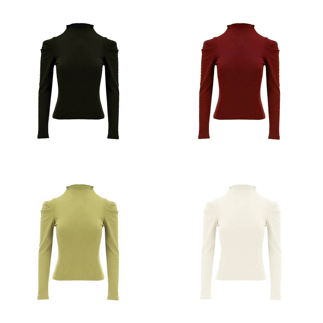 【羊羊推荐】大码胖妹妹mm黑色高领打底衫女新款秋冬内搭保暖针织衫