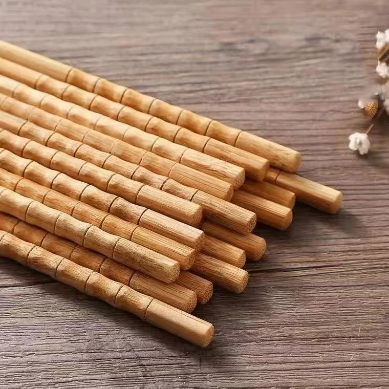 【三单五单屯】无漆无蜡水抛10双筷子火锅防霉创意竹筷