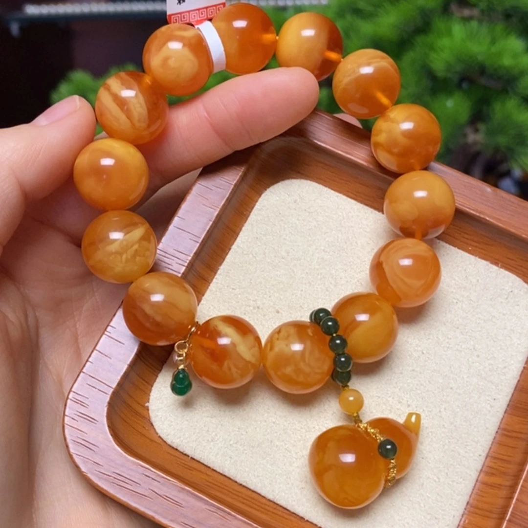 【闪购商品】手链蜜蜡未镶嵌手串