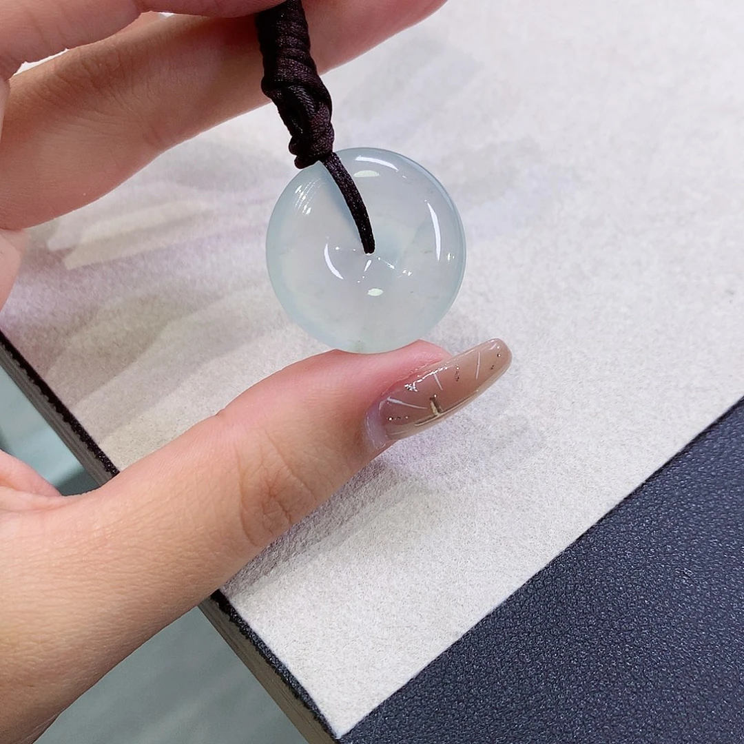 翡翠未镶嵌吊坠(不含链)23.6-4.9